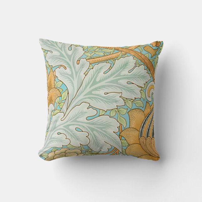 St.James pattern William Morris Throw Pillow  (Front)
