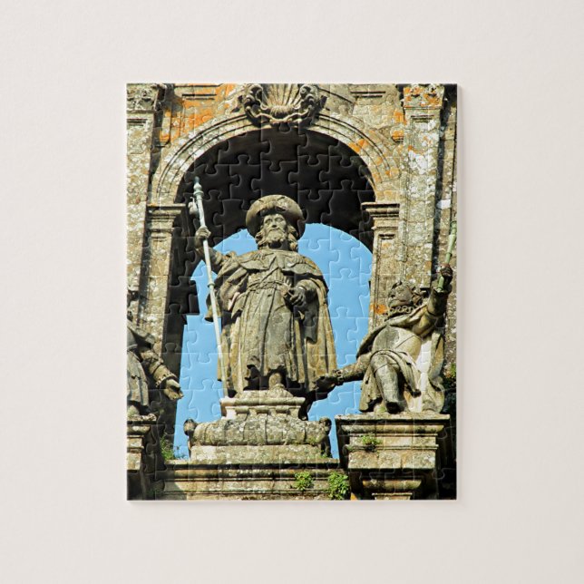St James, Santiago de Compostela Cathedral, Spain Jigsaw Puzzle (Vertical)