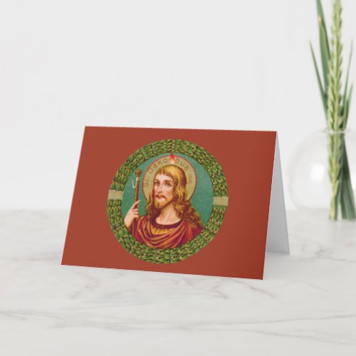 St James the Greater JMAS04 Blank Greeting Card