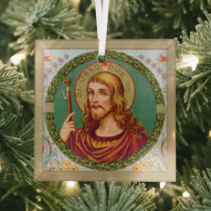 St. James the Greater (JMAS 04) Glass Ornament