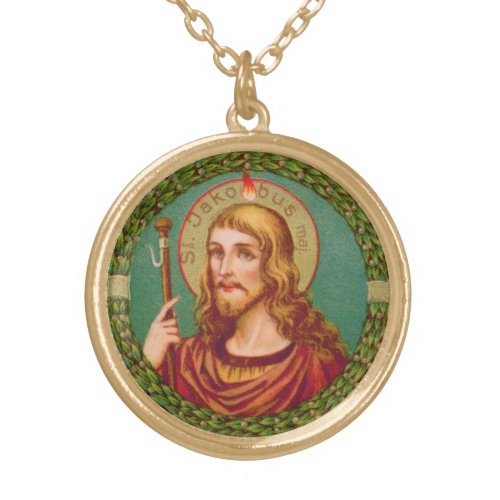 St James the Greater JMAS 04 Gold Plated Necklace