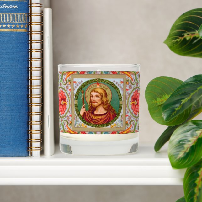 St. James the Greater (JMAS 04; Square) Scented Candle (Shelf)