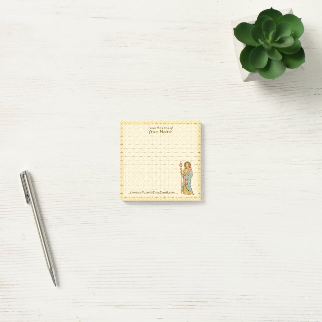 St. James the Greater (RLS 05, Style 2) 3"x3" Post-it Notes (Office)