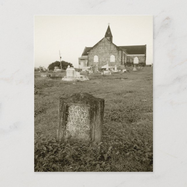 St. James Windward Church Nevis, West Indies Postcard (Front)