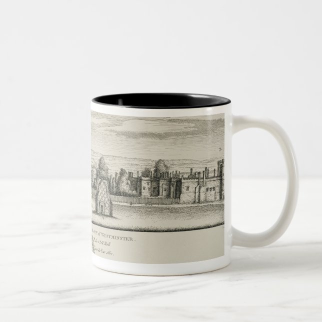St. James's Palace and part of the City of Westmin Two-Tone Coffee Mug (Right)