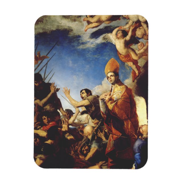 St. Januarius, Bishop of Benevento - Fine Art Magnet (Vertical)