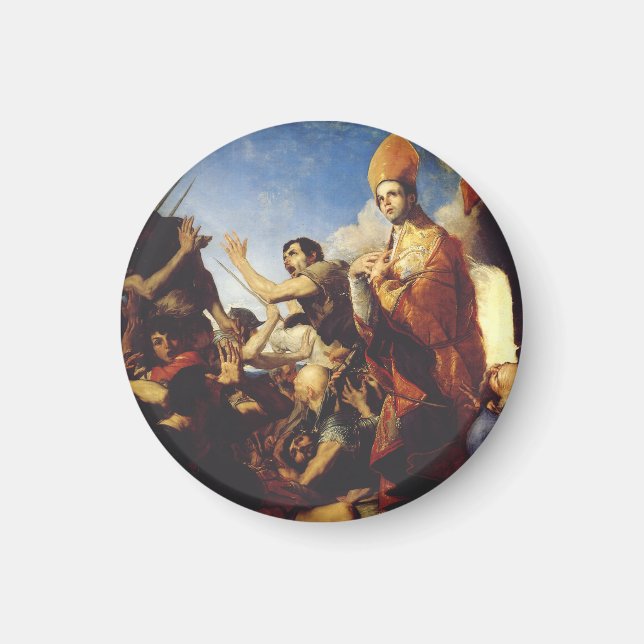 St. Januarius, Bishop of Benevento - Fine Art Magnet (Front)