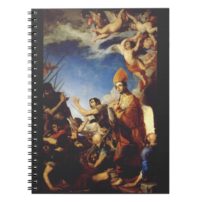 St. Januarius, Bishop of Benevento - Fine Art Notebook (Front)