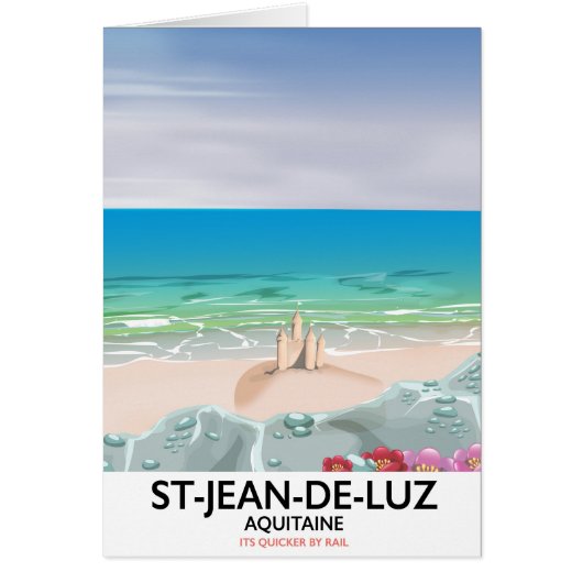 St-Jean-de-Luz, Aquitaine Travel poster (Front)