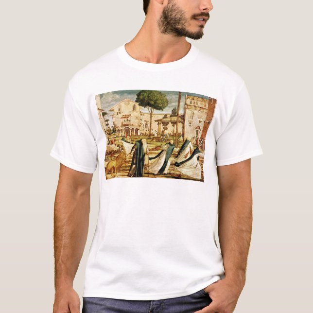 St. Jerome and Lion in the Monastery, 1501-09 T-Shirt (Front)