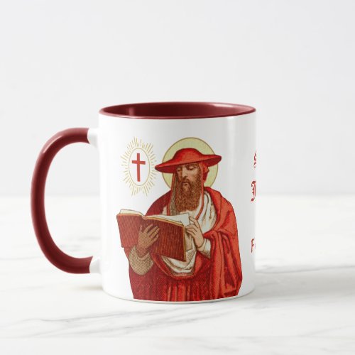 St Jerome as Cardinal with Book P 004 Mug