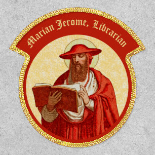 St. Jerome as Cardinal with Book (P 004) Patch