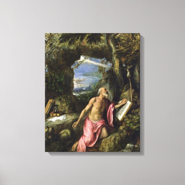 St. Jerome Canvas Print (Front)
