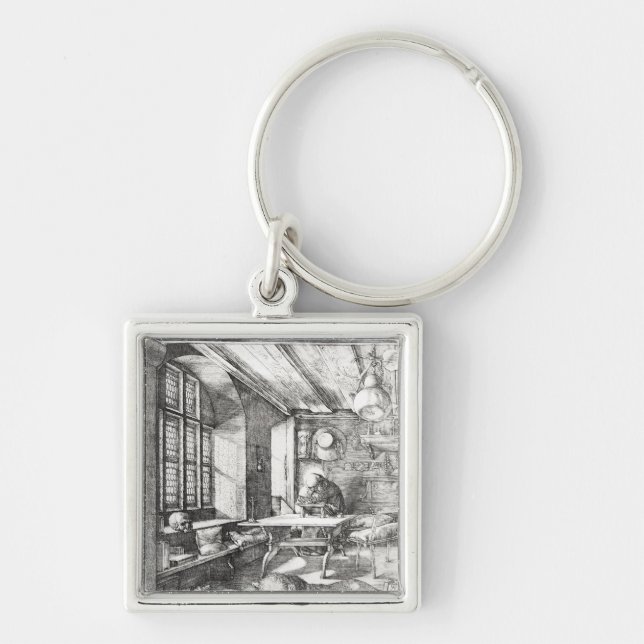 St. Jerome in his Study, 1514 Keychain (Front)