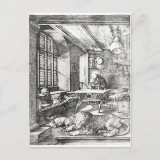 St. Jerome in his Study, 1514 Postcard