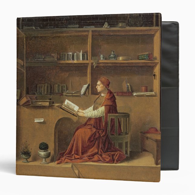 St. Jerome in his study, c.1475 2 Binder (Front/Inside)