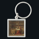 St. Jerome in his study, c.1475 2 Keychain<br><div class="desc">St. Jerome in his study, c.1475 | by Antonello da Messina | Art Location: National Gallery, London, UK | Italian Artist | Image Collection Number: BAL259352</div>