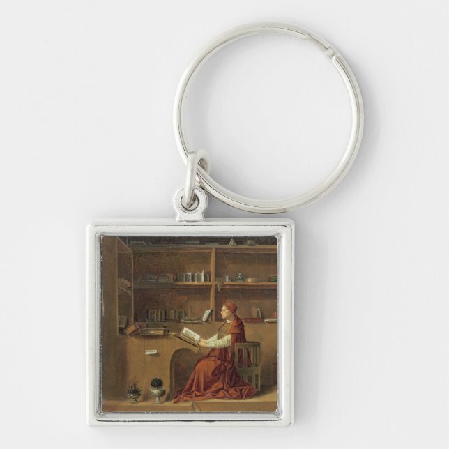 St. Jerome in his study, c.1475 2 Keychain (Front)