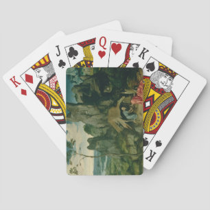 St. Jerome in the Desert (oil on panel) (see also Poker Cards