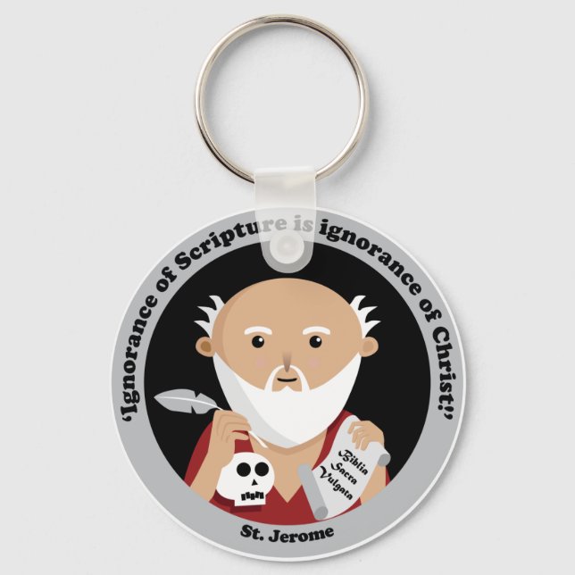 St. Jerome Keychain (Front)