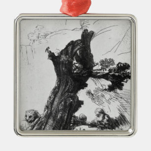 St. Jerome Writing, 1648 Metal Ornament