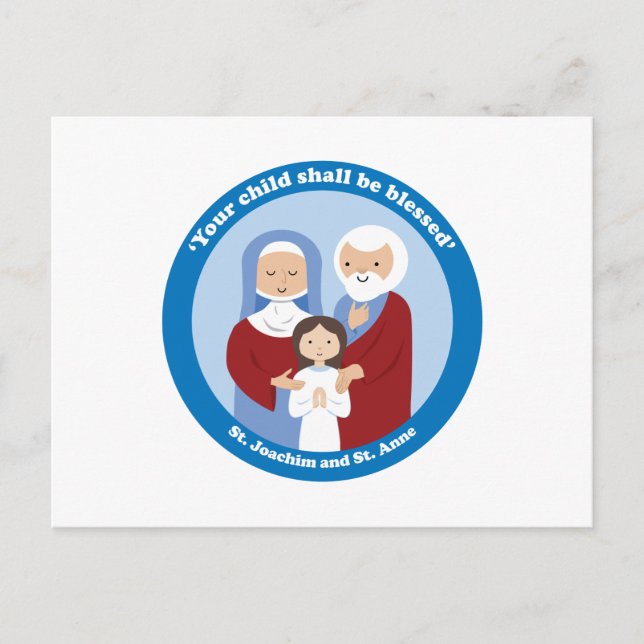 St. Joachim and St. Anne Postcard (Front)