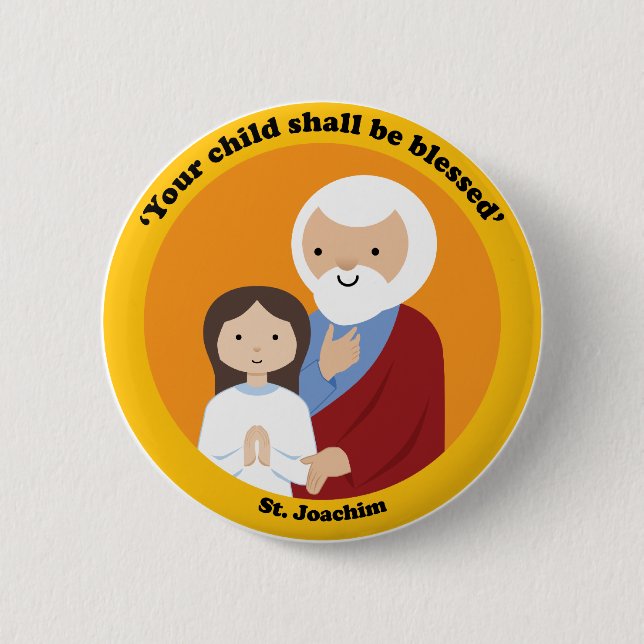 St. Joachim Pinback Button (Front)
