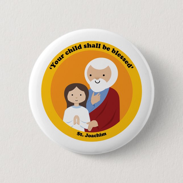 St. Joachim Pinback Button (Front)