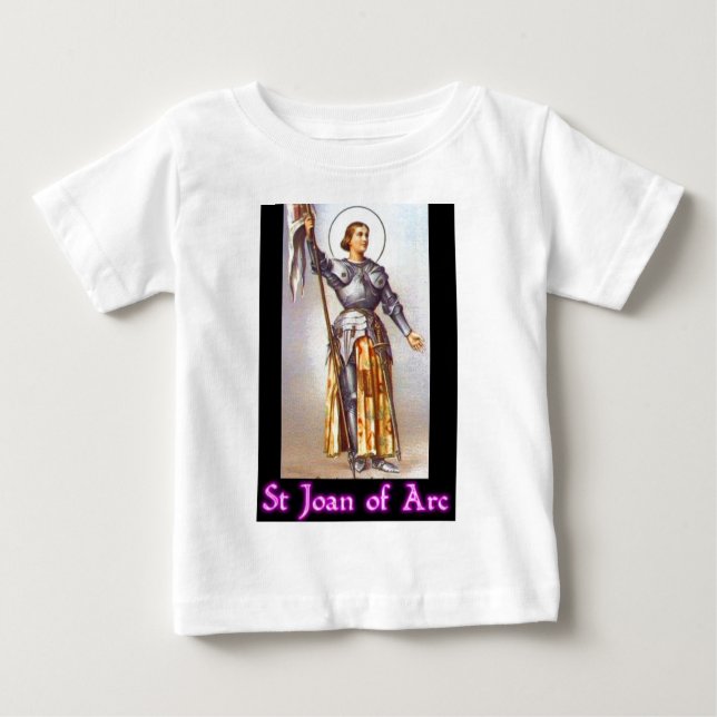 St. Joan of Arc Baby T-Shirt (Front)