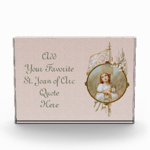 St. Joan of Arc Burning at the Stake (BF 01) Photo Block