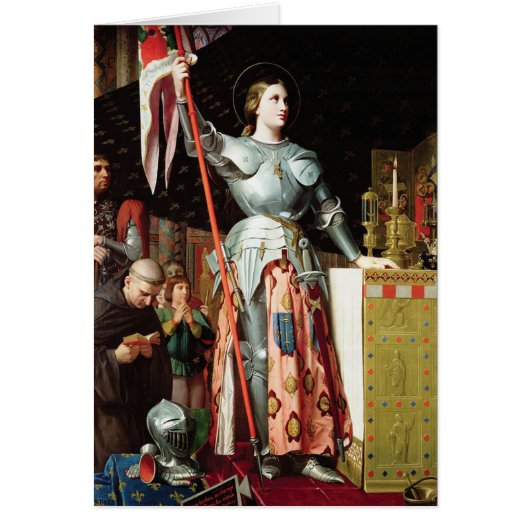 St. Joan of Arc Catholic Religious Saints Cards (Front)