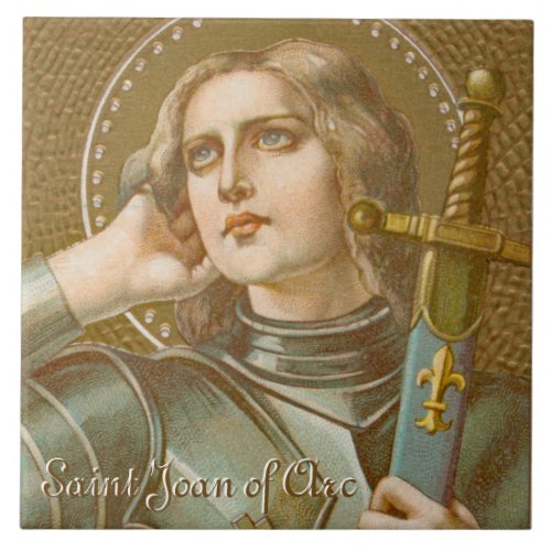 St Joan of Arc JM 28 Ceramic Tile