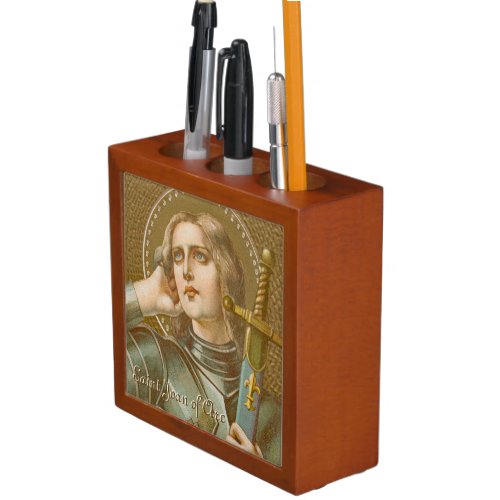 St Joan of Arc JM 28 Desk Organizer