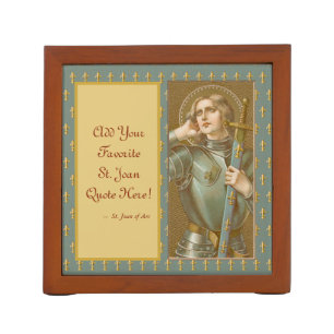St. Joan of Arc (JM 28) Desk Organizer