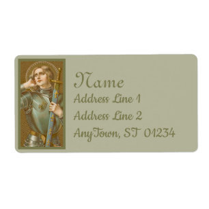 St. Joan of Arc (JM 28) Label