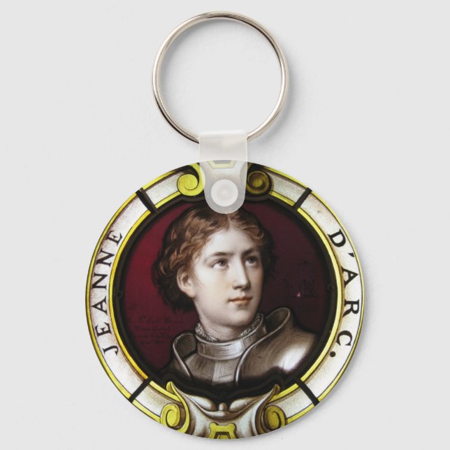 St. Joan of Arc Keychain (Front)
