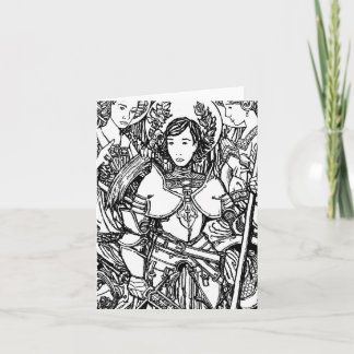 St. Joan of Arc Notecard