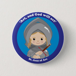 St. Joan of Arc Pinback Button