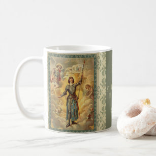 St. Joan of Arc St. Michael Angels Soldie Coffee Mug
