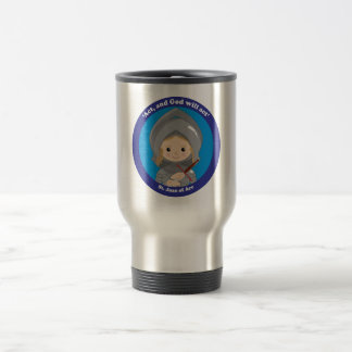 St. Joan of Arc Travel Mug