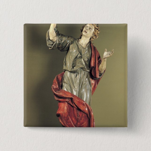 St. John at Calvary Pinback Button (Front)