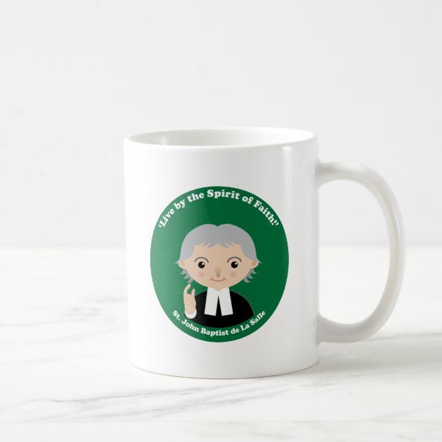 St. John Baptist de La Salle Coffee Mug (Right)