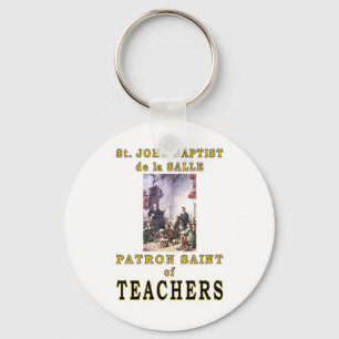 ST. JOHN BAPTIST de la SALLE Keychain