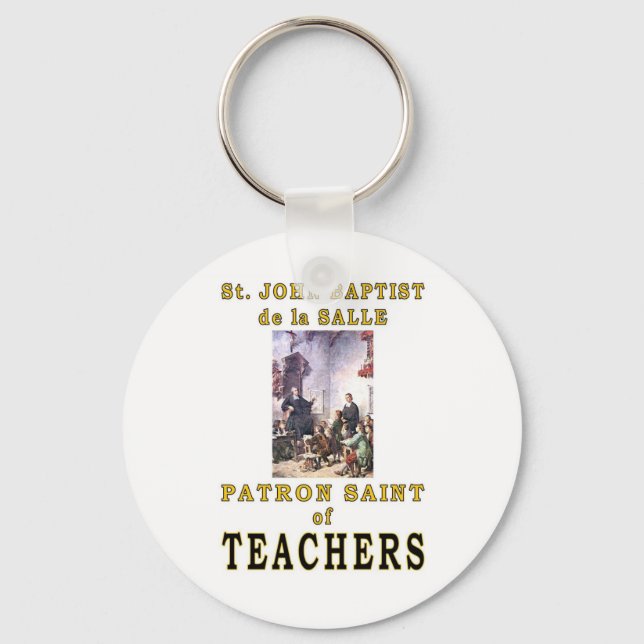 ST. JOHN BAPTIST de la SALLE Keychain (Front)