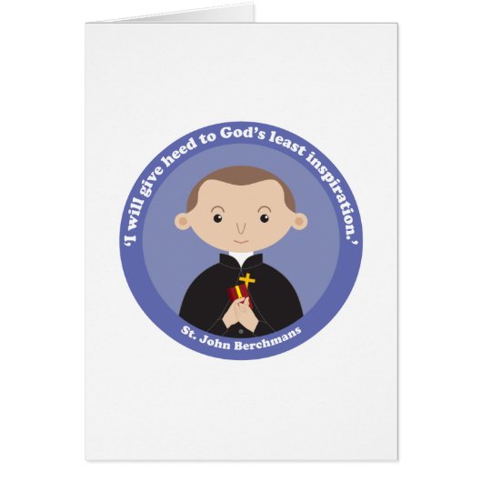 St. John Berchmans Cards (Front)