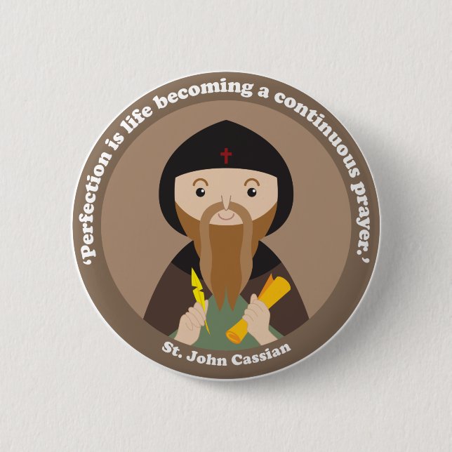 St. John Cassian Button (Front)