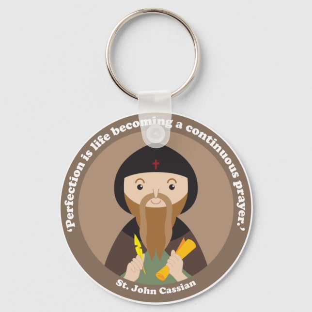 St. John Cassian Keychain (Front)