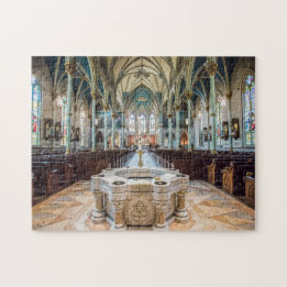 St. John Cathedral Interior Savannah Puzzle