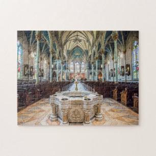 St. John Cathedral Interior Savannah Puzzle