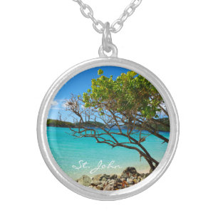 St. John Cinnamon Bay Pendant Necklace